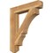 Ekena Millwork Balboa Craftsman Rough Sawn Bracket, Western Red Cedar, 6"W x 36"D x 42"H BKT06X36X42BOA04RWR - alternate 1